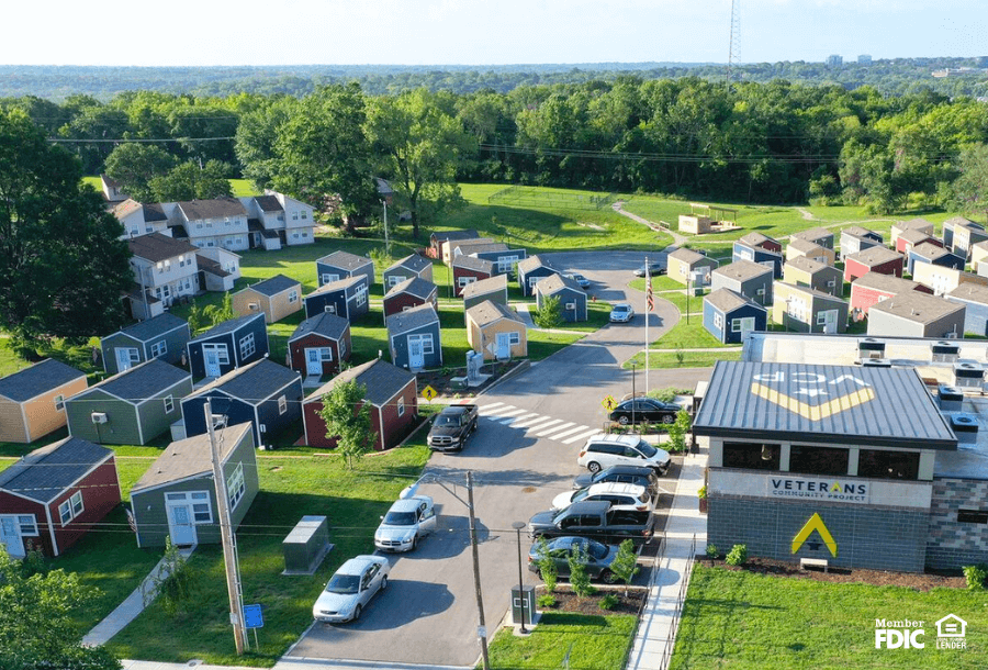 Overview of Veteran's Charity Program neighborhood. 