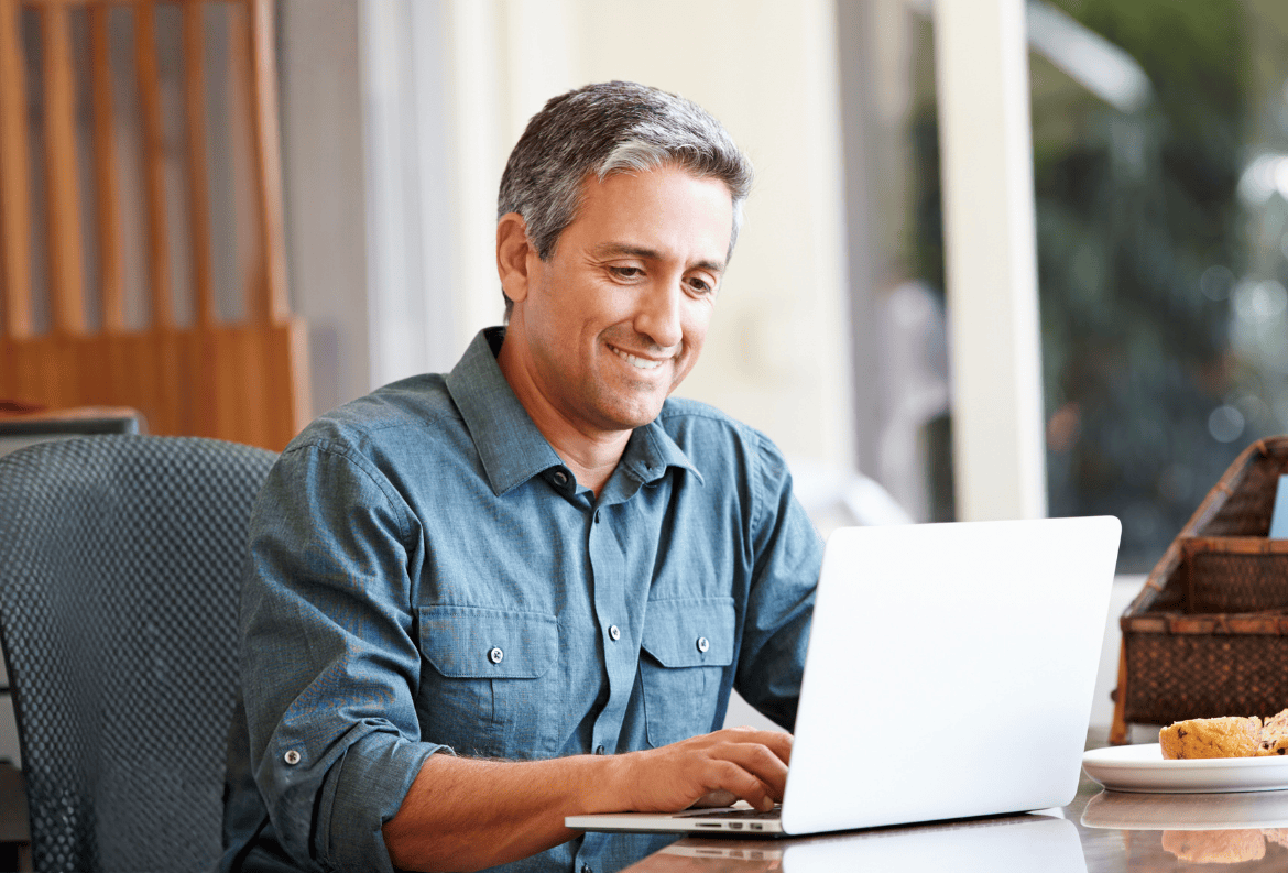 New business owner learning how to open a business bank account.