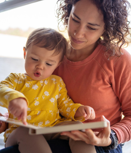 family reading