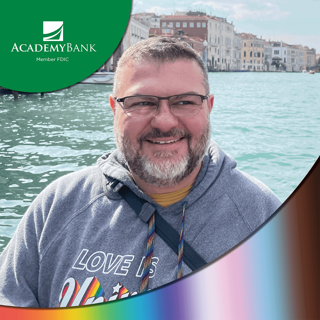 LGBTQ+ Academy bank employee in Venice Italy