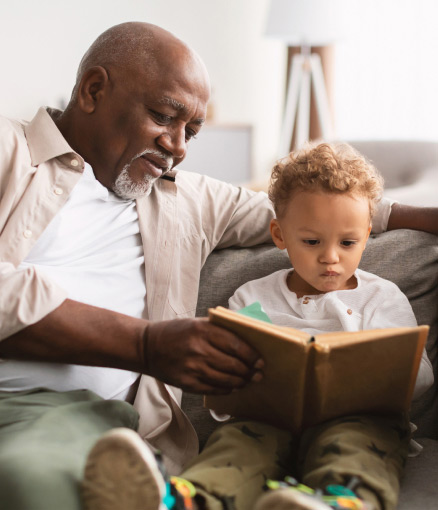 family reading