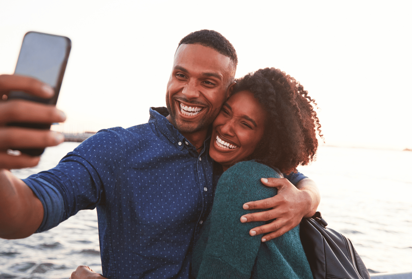 Couple enjoying the benefits of wealth building