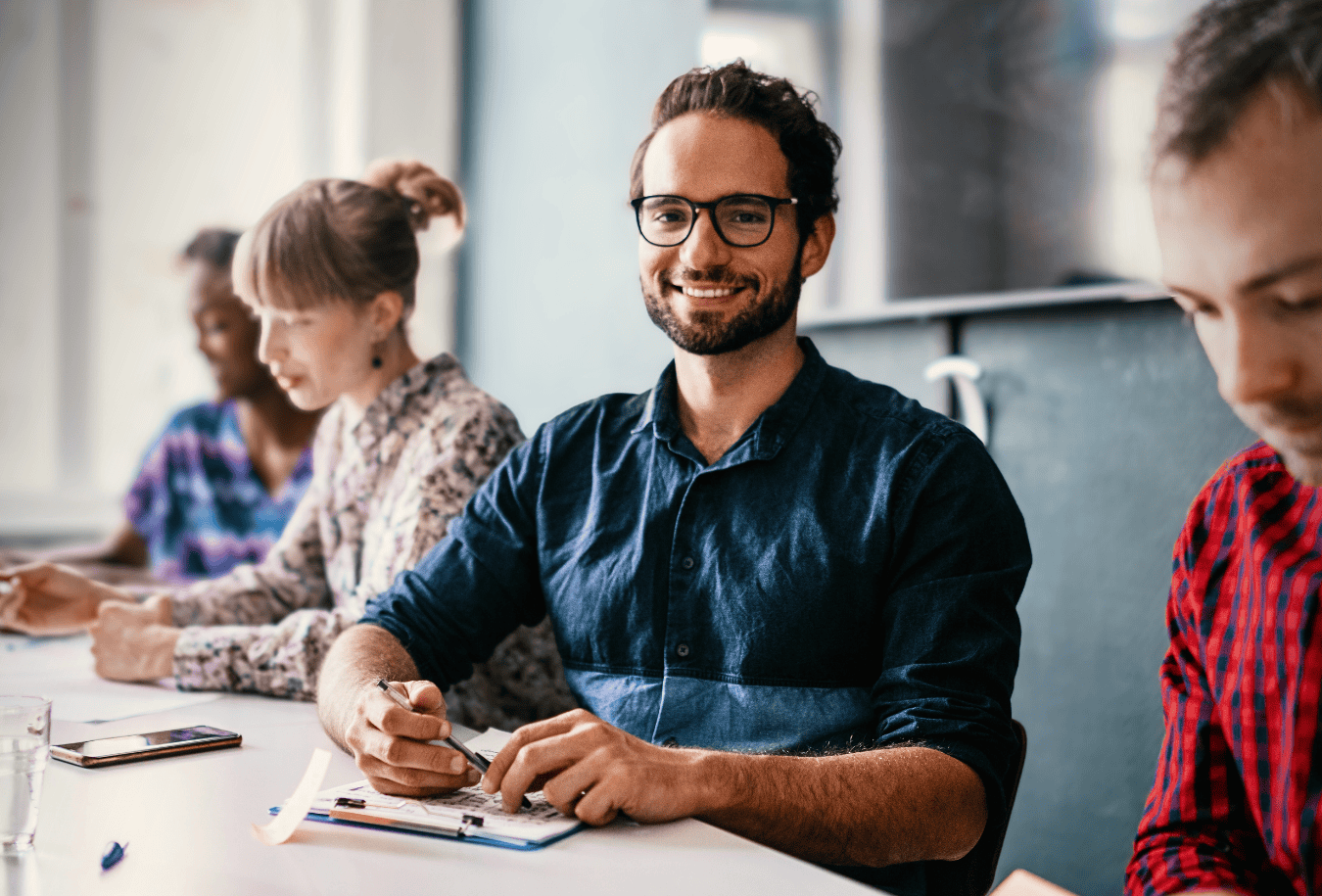 Small business owner who has taken out a small business loan