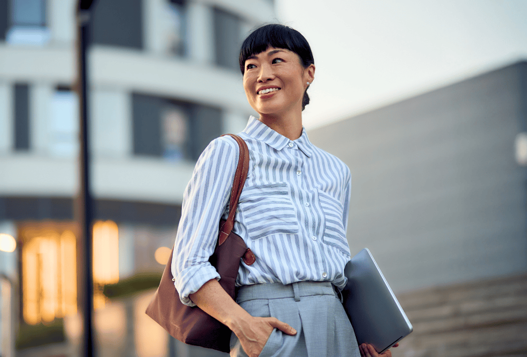 SBA Preferred Lender feeling happy after helping business owners receive the best SBA loans.