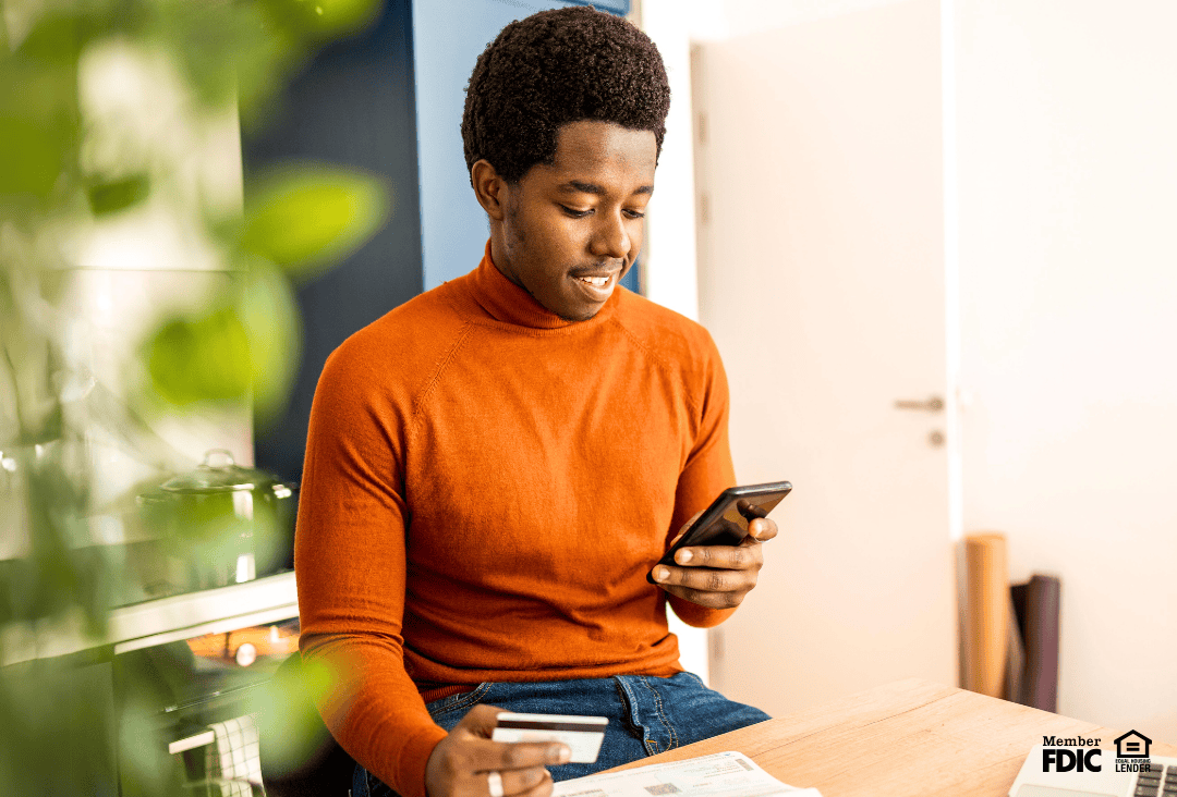Man enjoying his growing purchasing power with savings and cost of living.